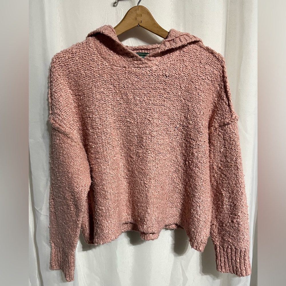 NWOT-AMERICAN EAGLE OUTFITTERS Chunky Knit Hoodie, Soft Material.